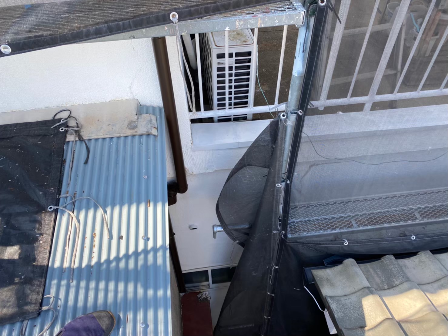 集水器から堅樋